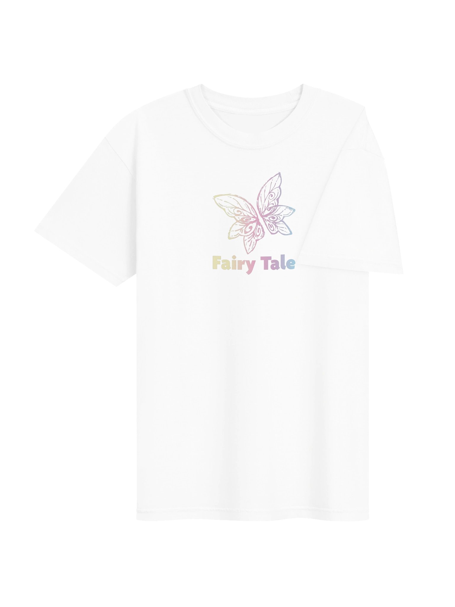 Rainbow Fairy Wings Adult Tee product image (8)