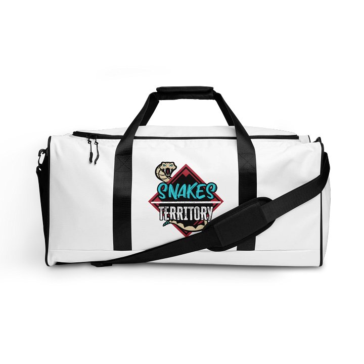 White Duffle Bag product image (1)