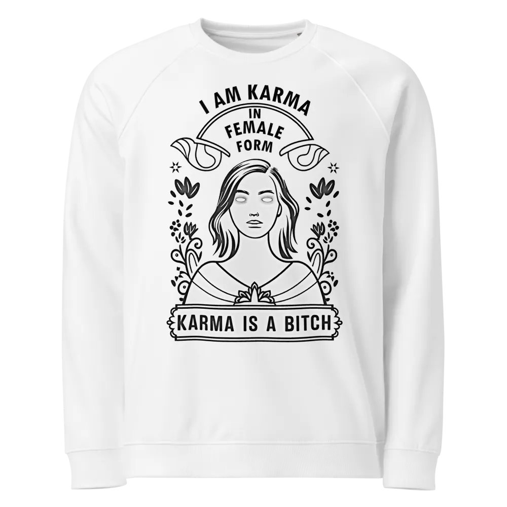 Karma's Gaze Unisex Organic Sweatshirt product image (1)