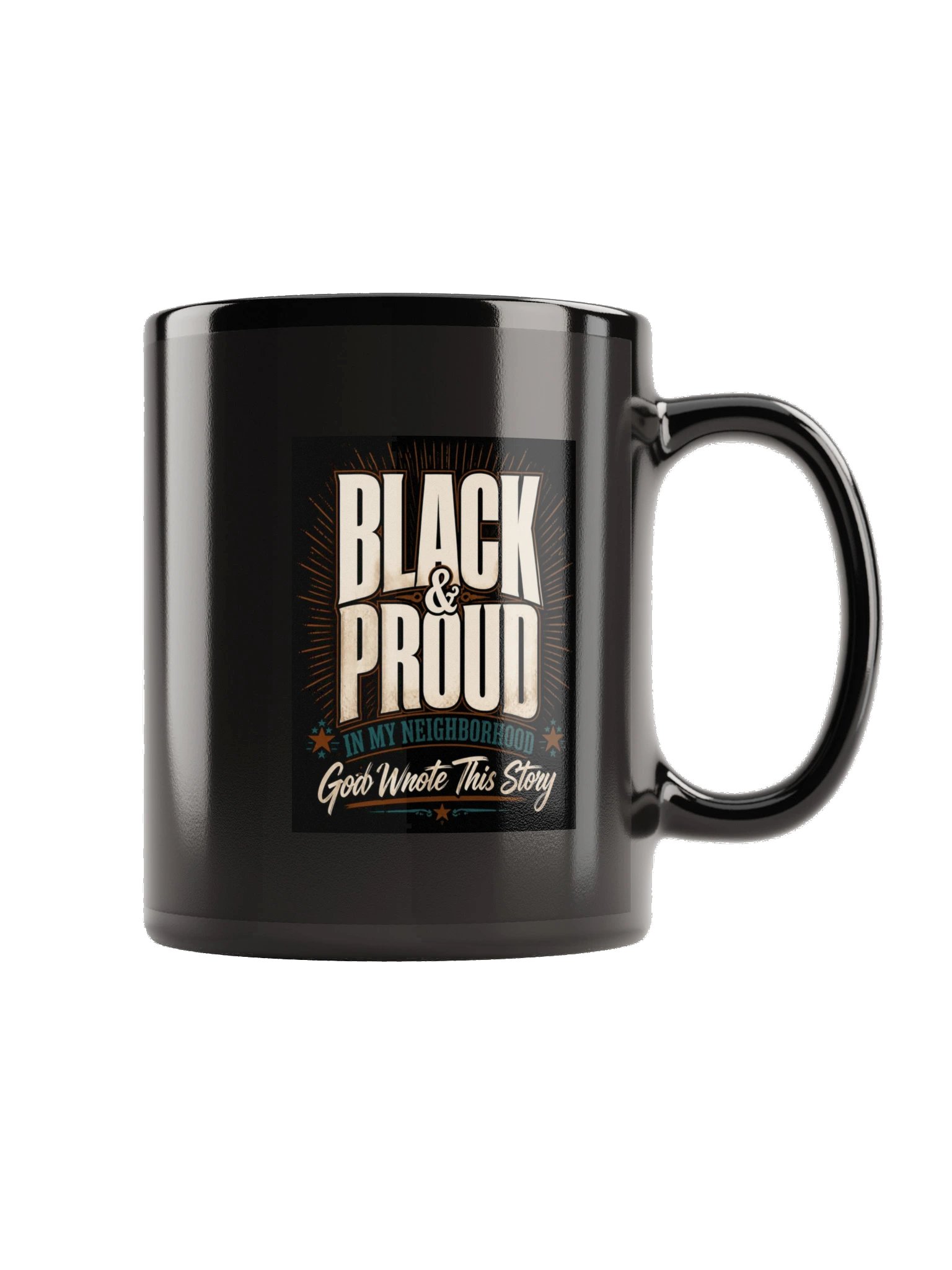 Country In My Blood Black Glossy Mug product image (9)