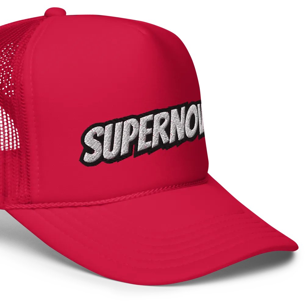 Supernova Dodgeball Club Foam Trucker Hat product image (39)