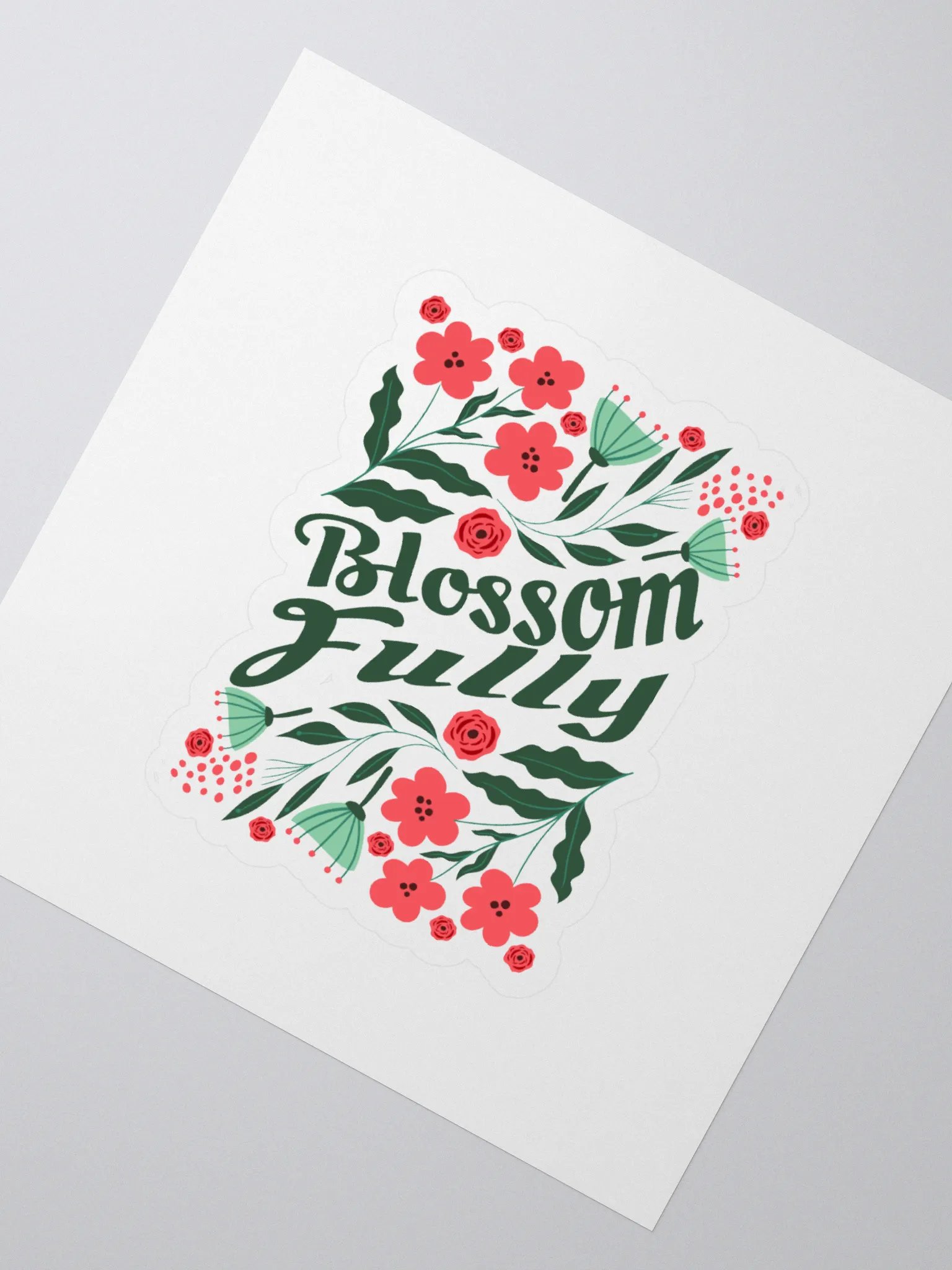 Blossom Fully Kiss Cut Stickers product image (2)