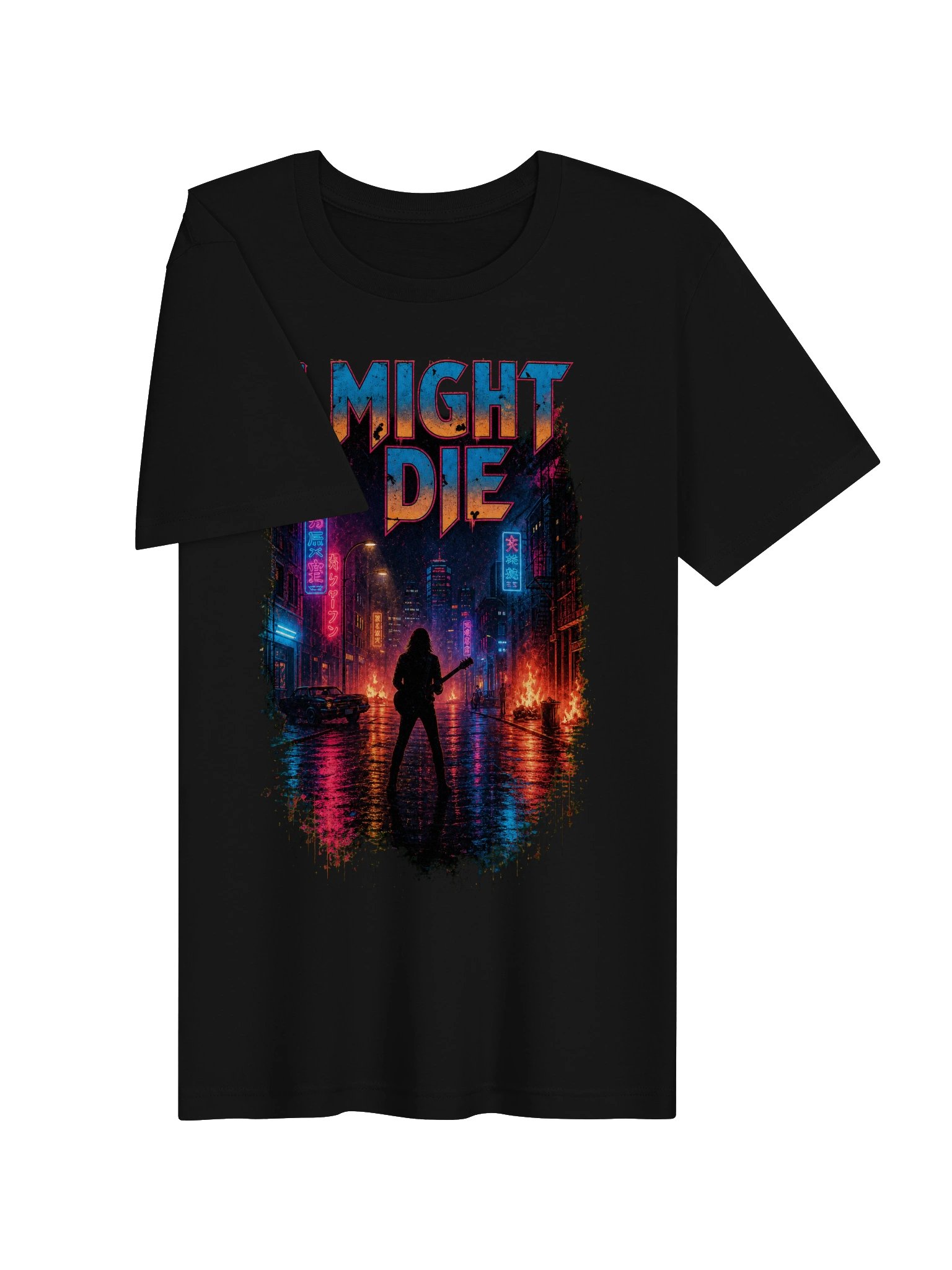 I MIGHT DIE — Neon City Tee product image (3)