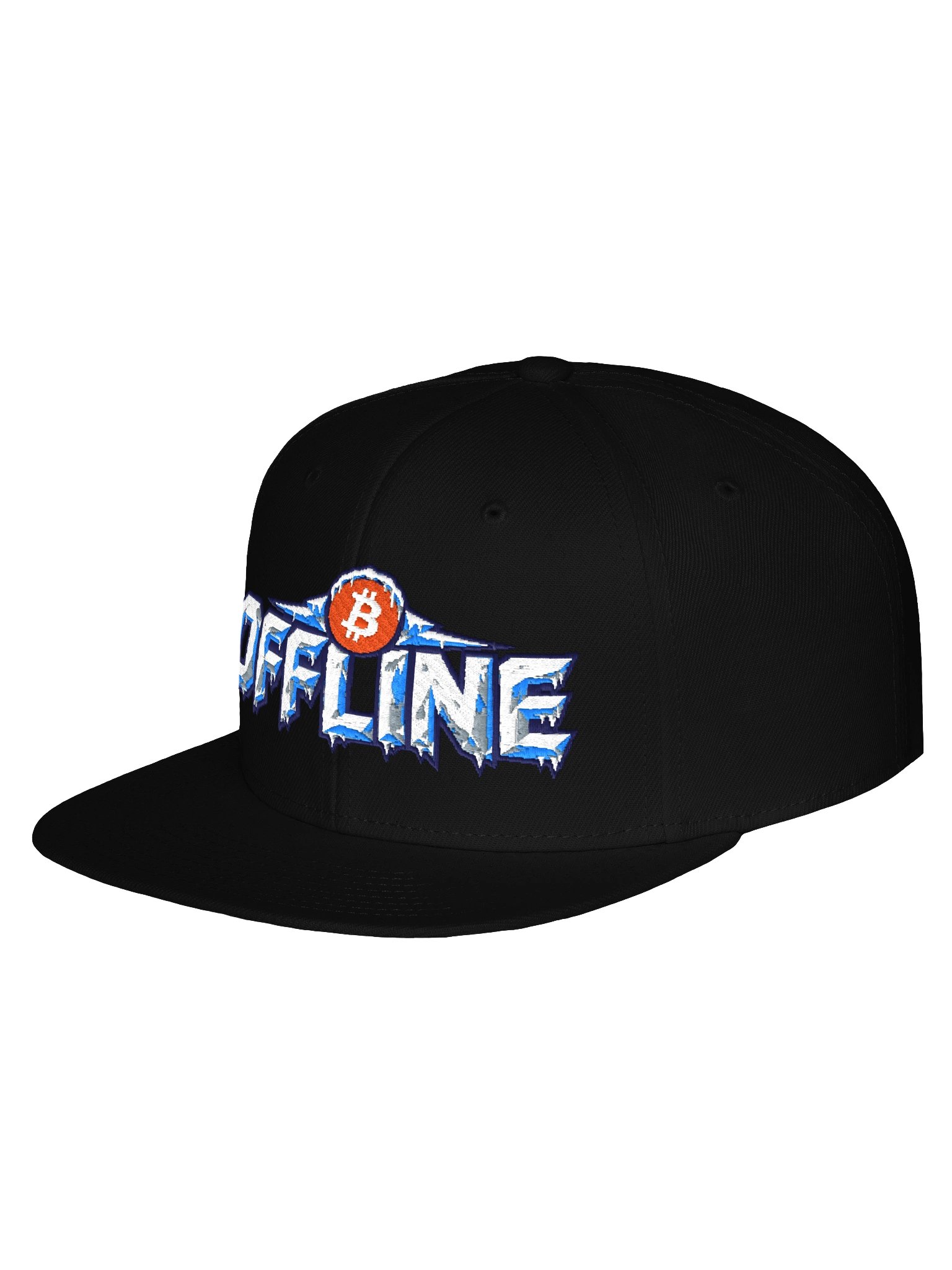 Bitcoin Offline Icy Snapback Cap product image (2)