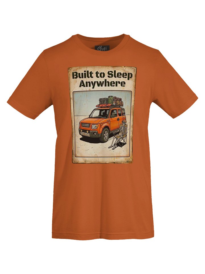 Built to Sleep Anywhere - V1 Tee product image (1)