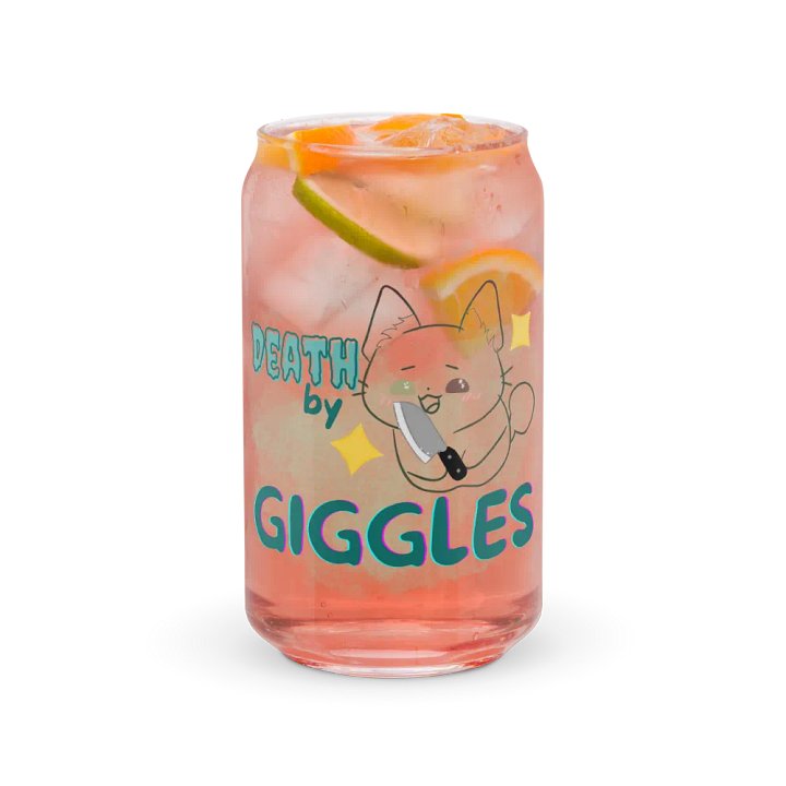 Death by Giggles Can-Shaped Glass product image (2)
