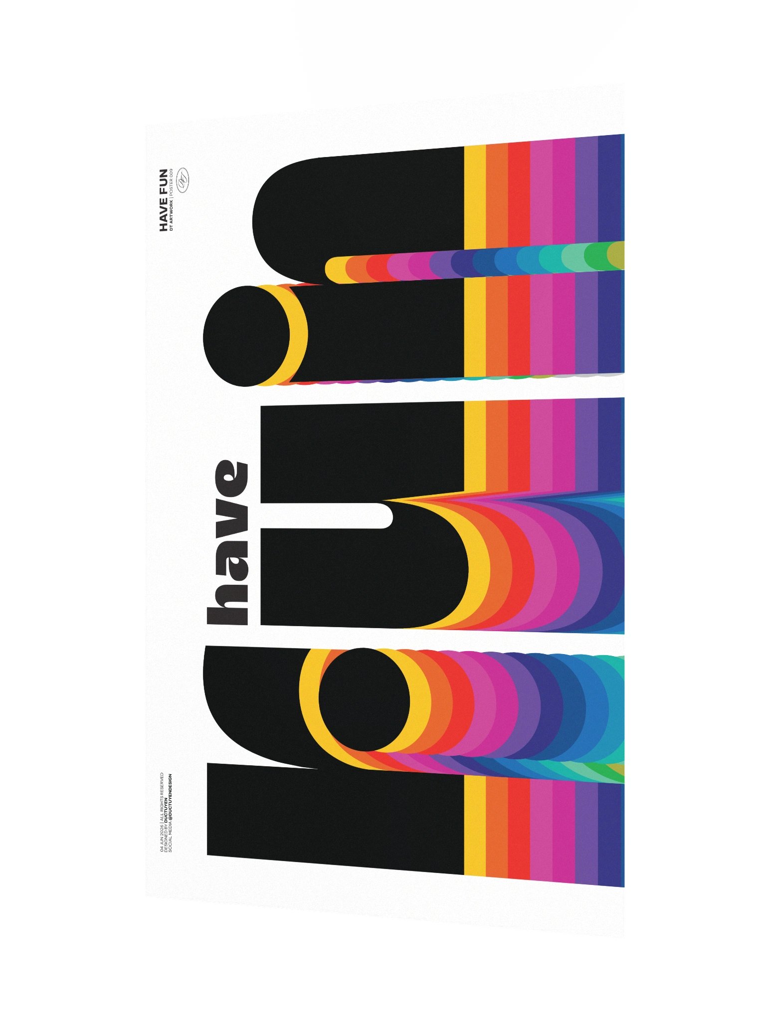 "Have Fun" Print Poster (Unframe) product image (7)