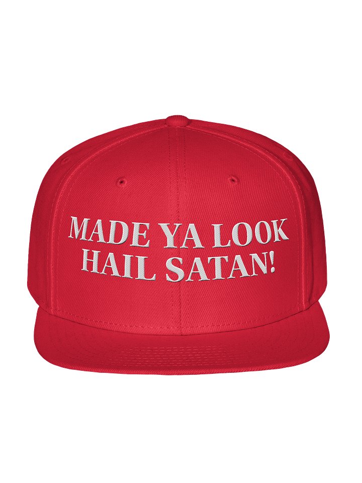 Hail Satan! - Fake MAGA Hat product image (1)