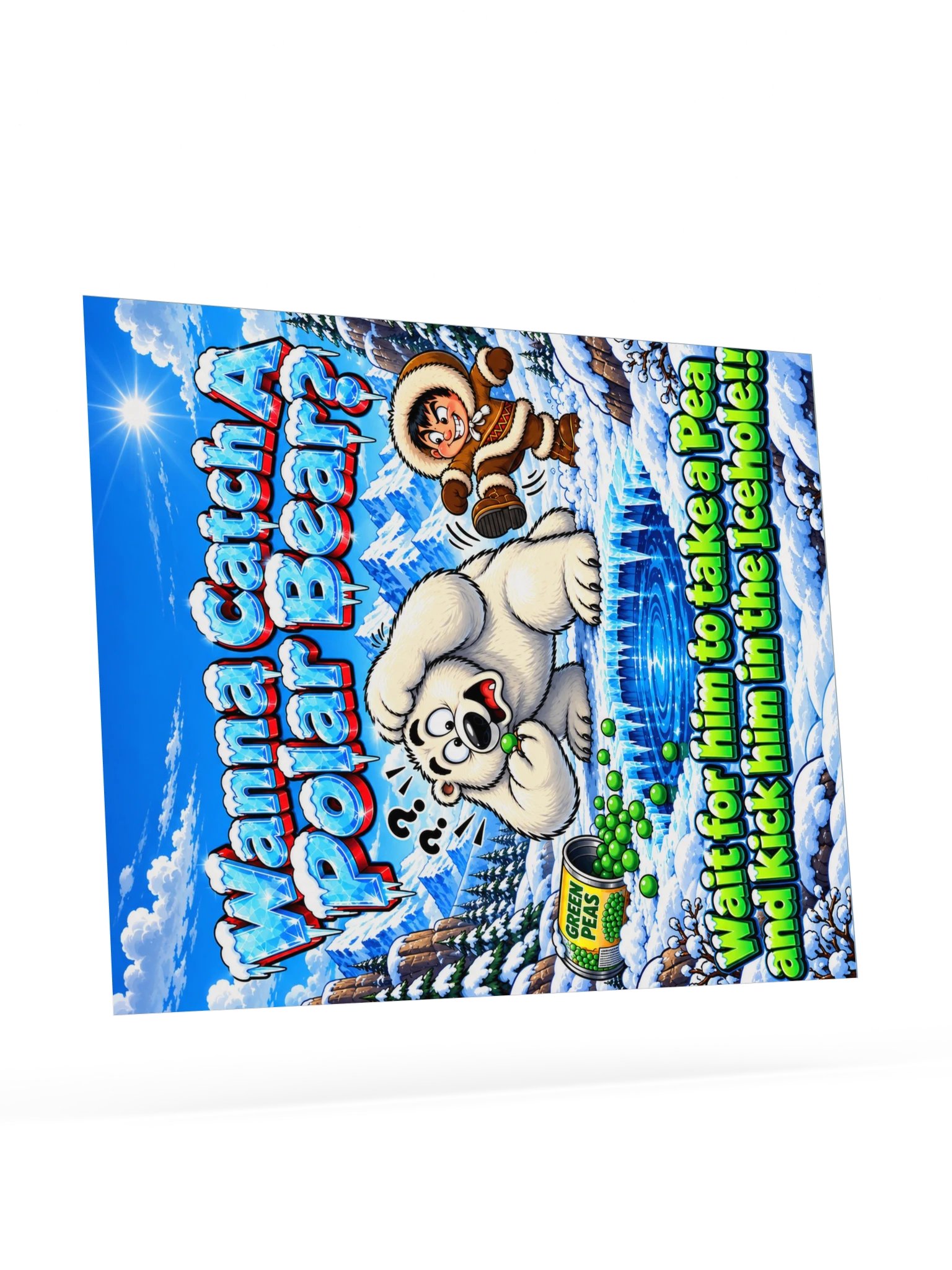 1 Earth Prints Polar Bear Enhanced Matte Paper Poster product image (23)