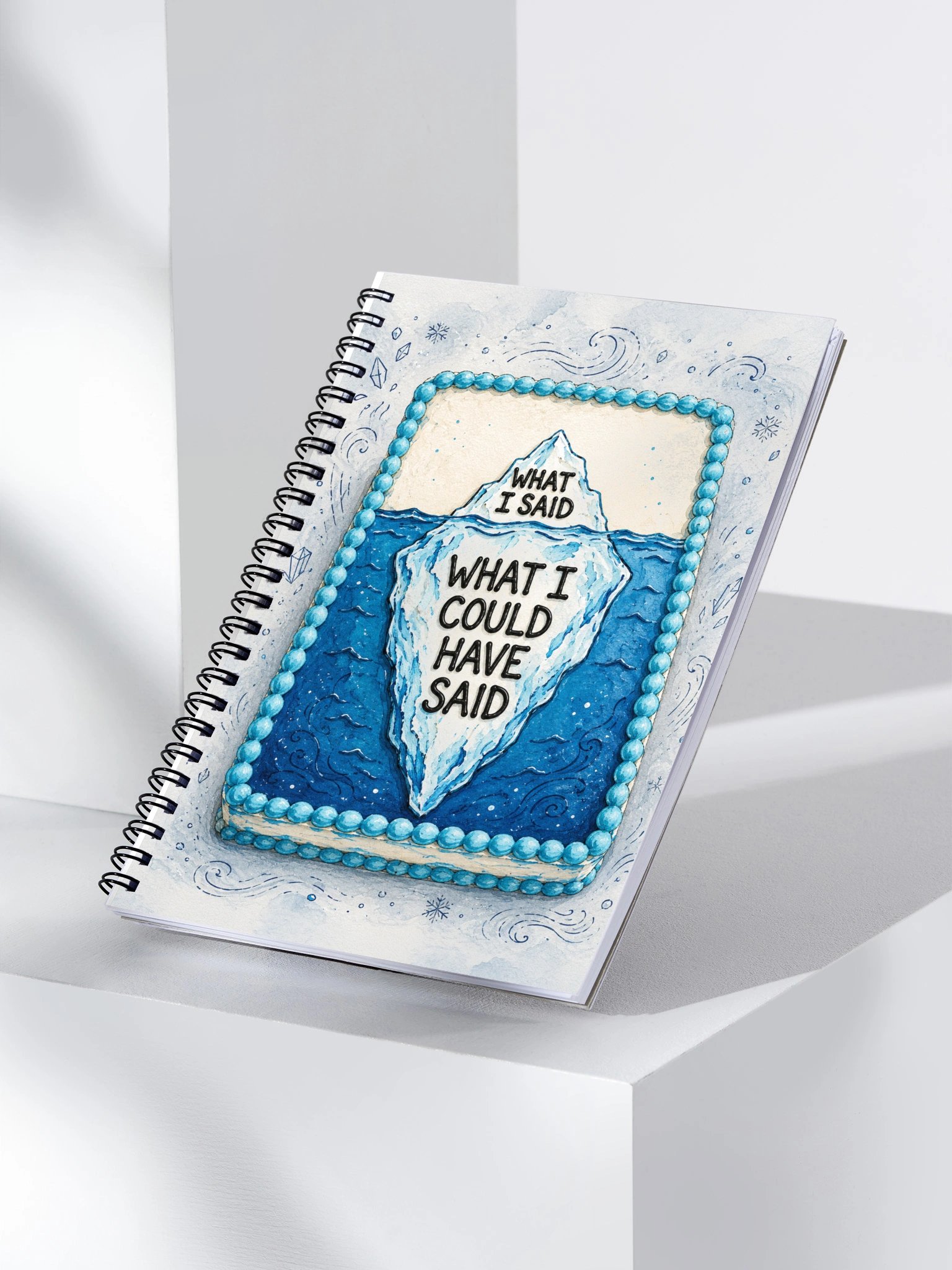 What I Said vs. What I Could Have Said Spiral Notebook product image (3)