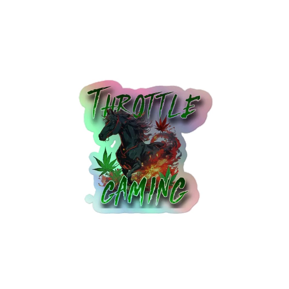 Holographic Throttle Sticker product image (1)