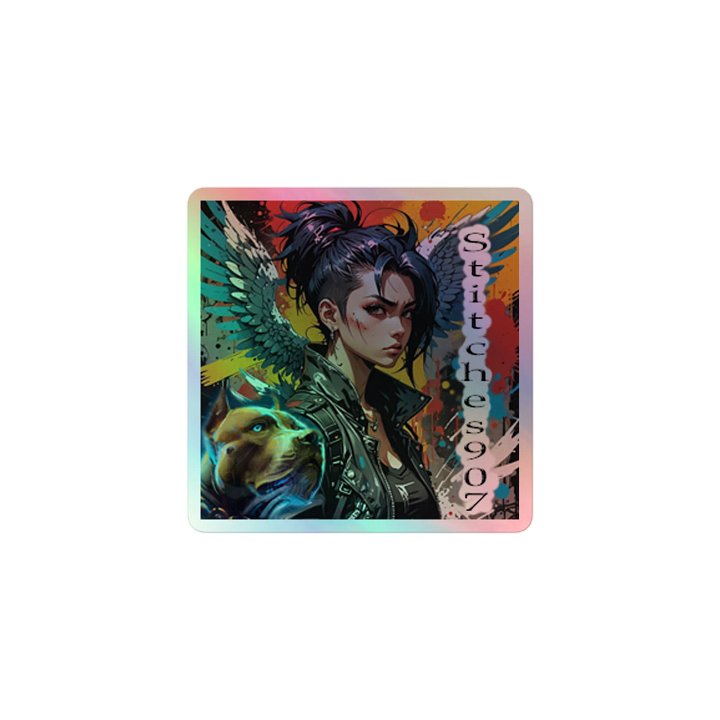 holo logo sticker product image (1)