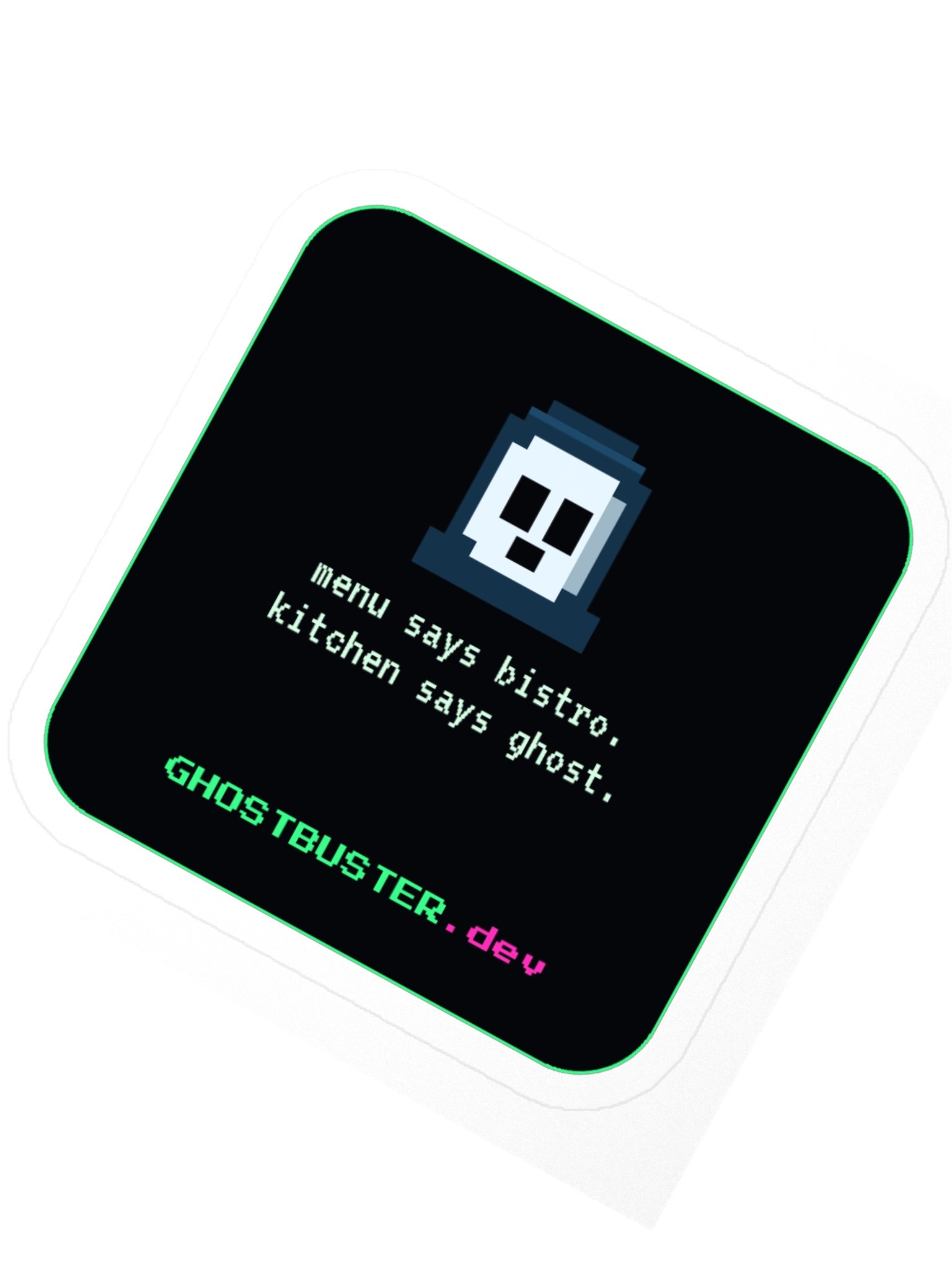 Menu Says Bistro Sticker product image (2)