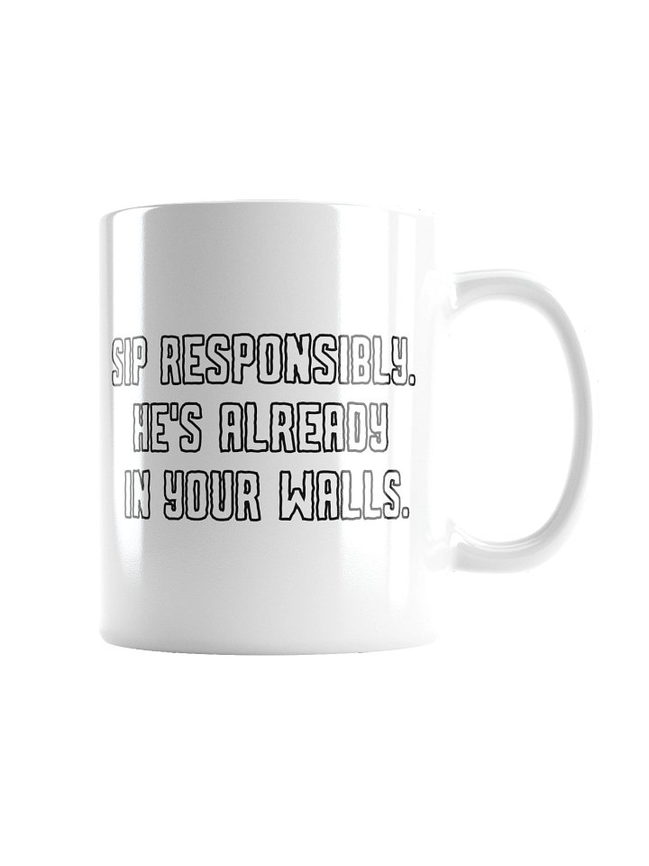 Cursed Mickey — White Glossy Mug product image (2)