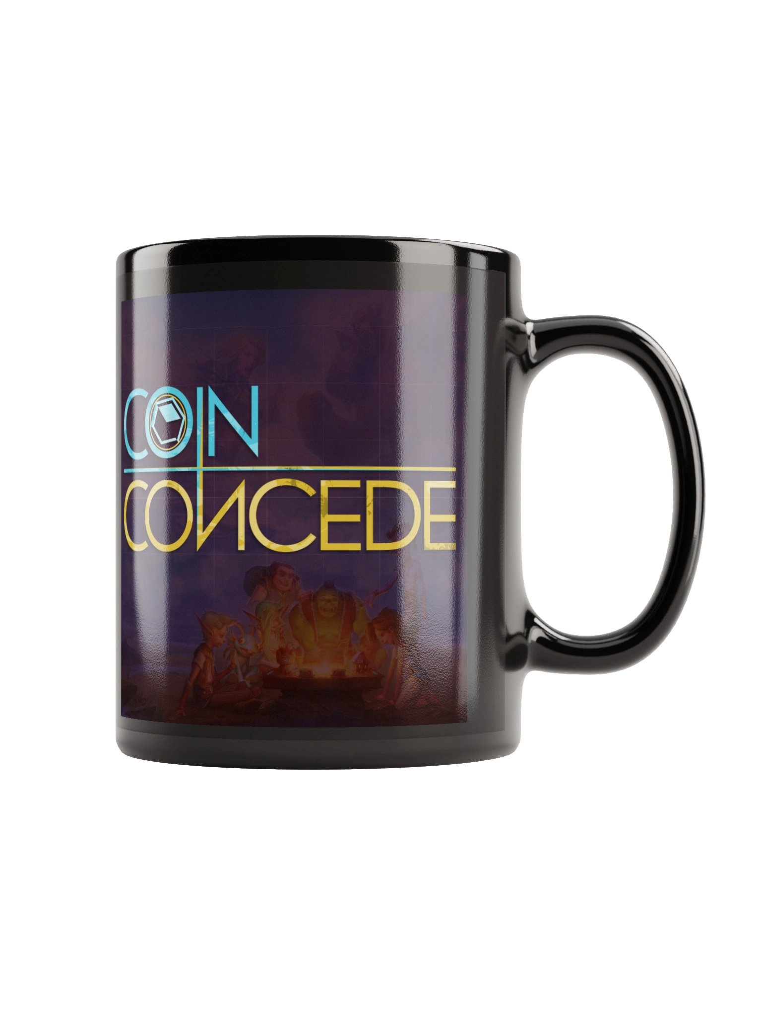 Unity Precision Perfection Mug (glossy black) product image (2)