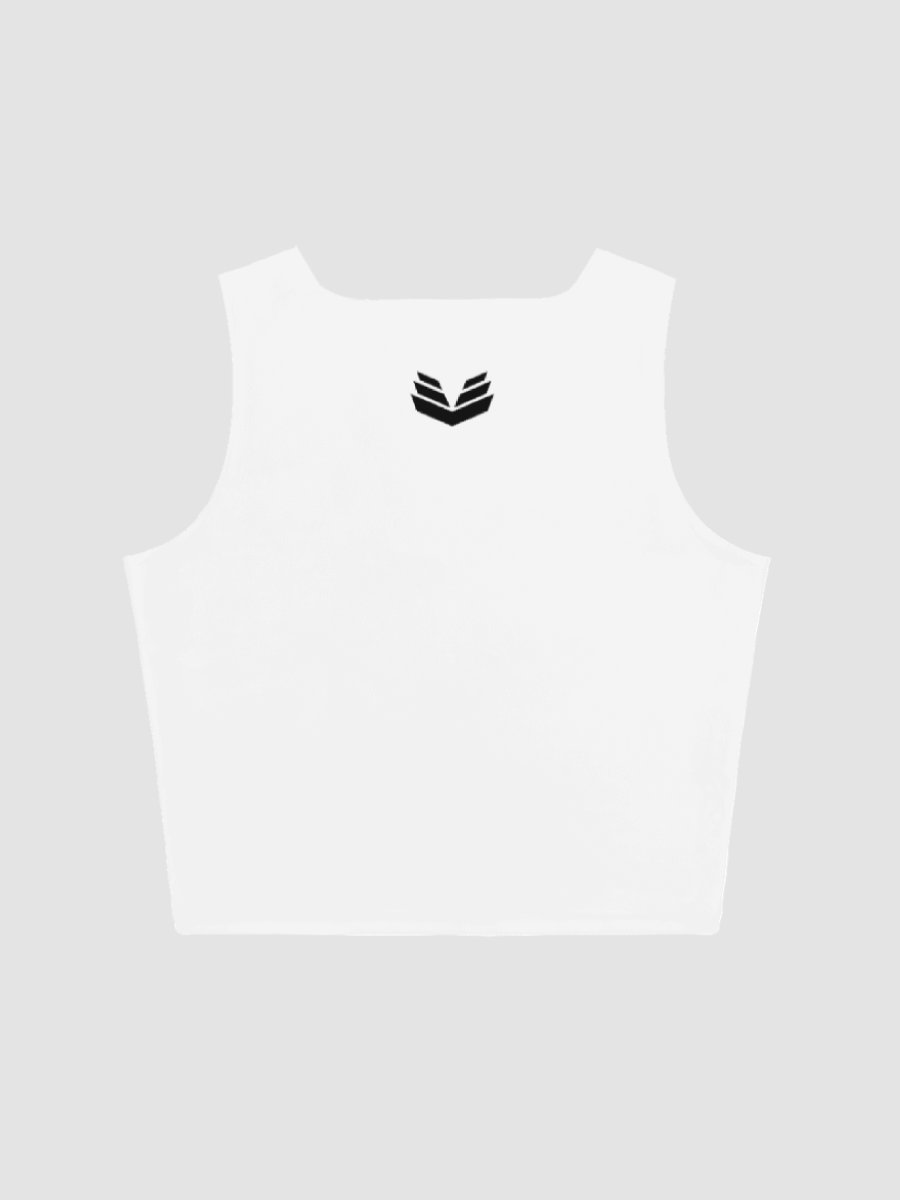 Signature Crop Top Tee - White product image (6)