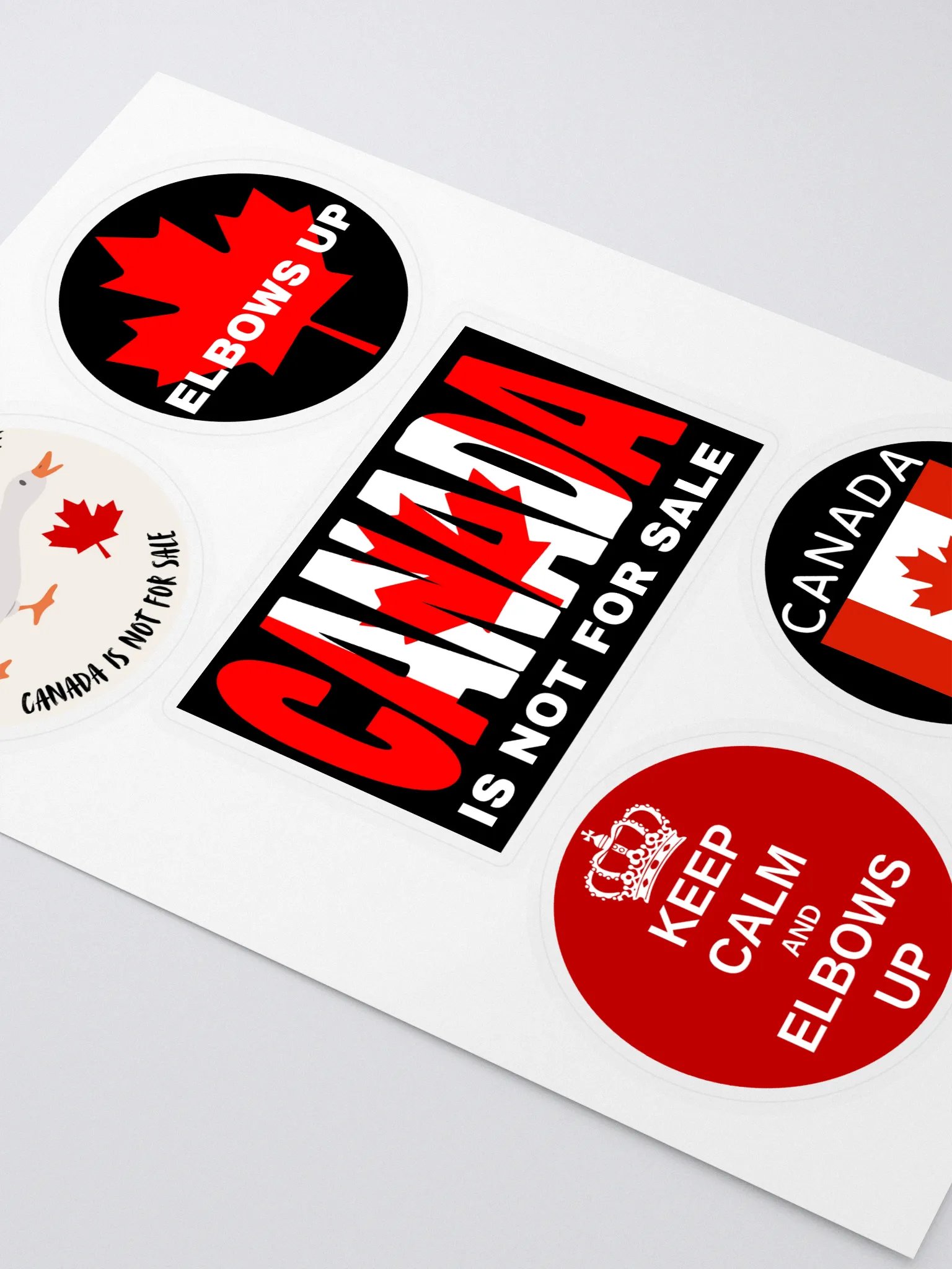 Canadian Sovereignty Kiss Cut Sticker Sheet product image (2)
