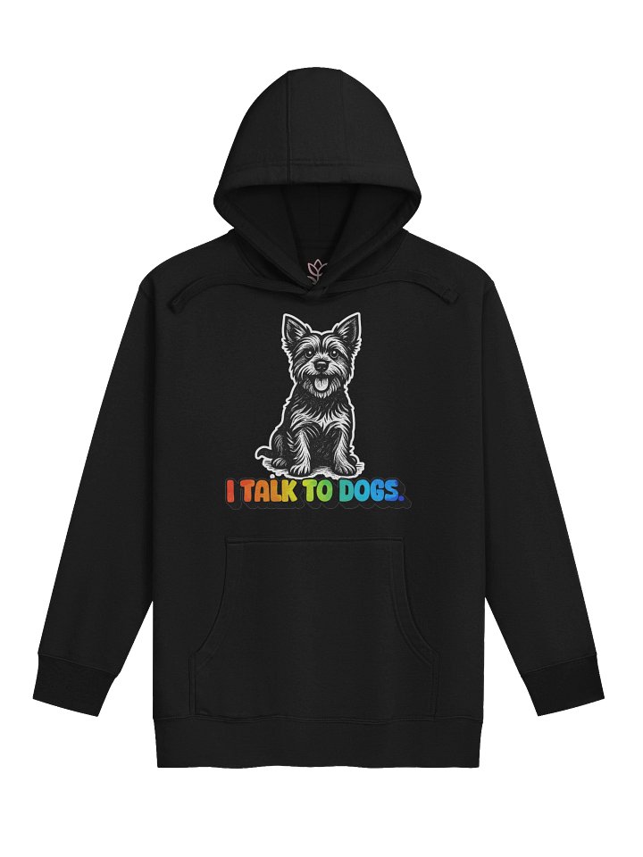 I Talk to Dogs Funny Dog Lover Hoodie product image (33)