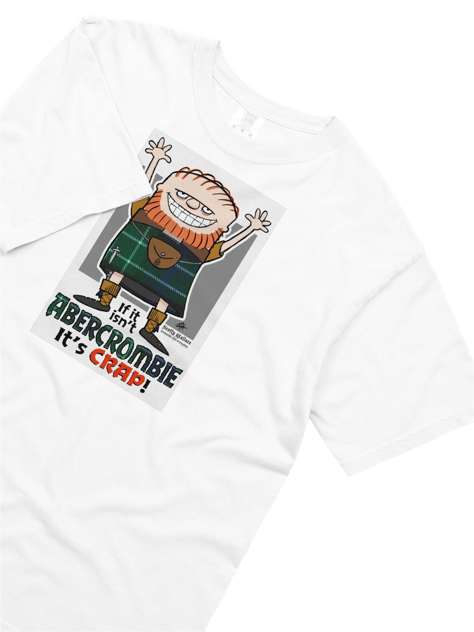 Abercrombie Clan Tartan - Funny Scottish Humor Scotty Wallace product image (2)