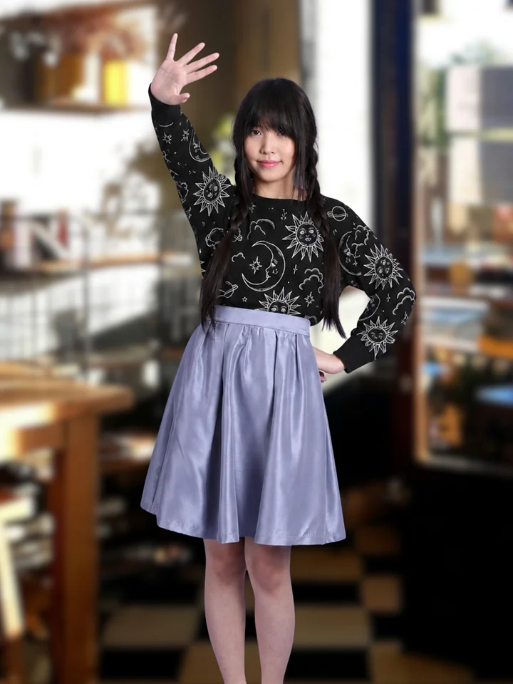 Dark Celestial Unisex Knitted Sweater product image (1)
