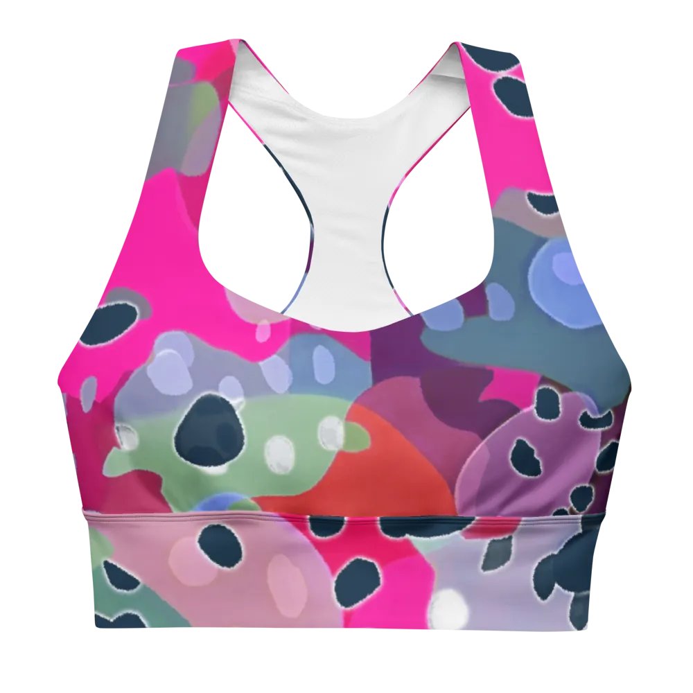 Summer Style-Recycled Longline Sports Bra product image (1)
