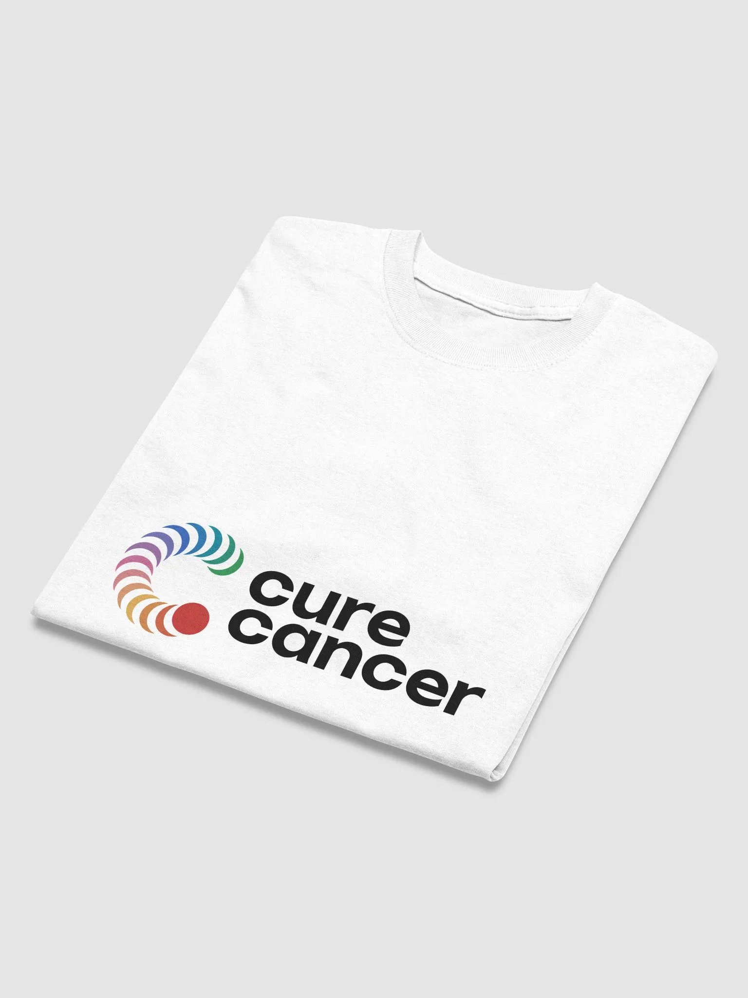 Cure Cancer | Logo Tee Shirt - White product image (4)