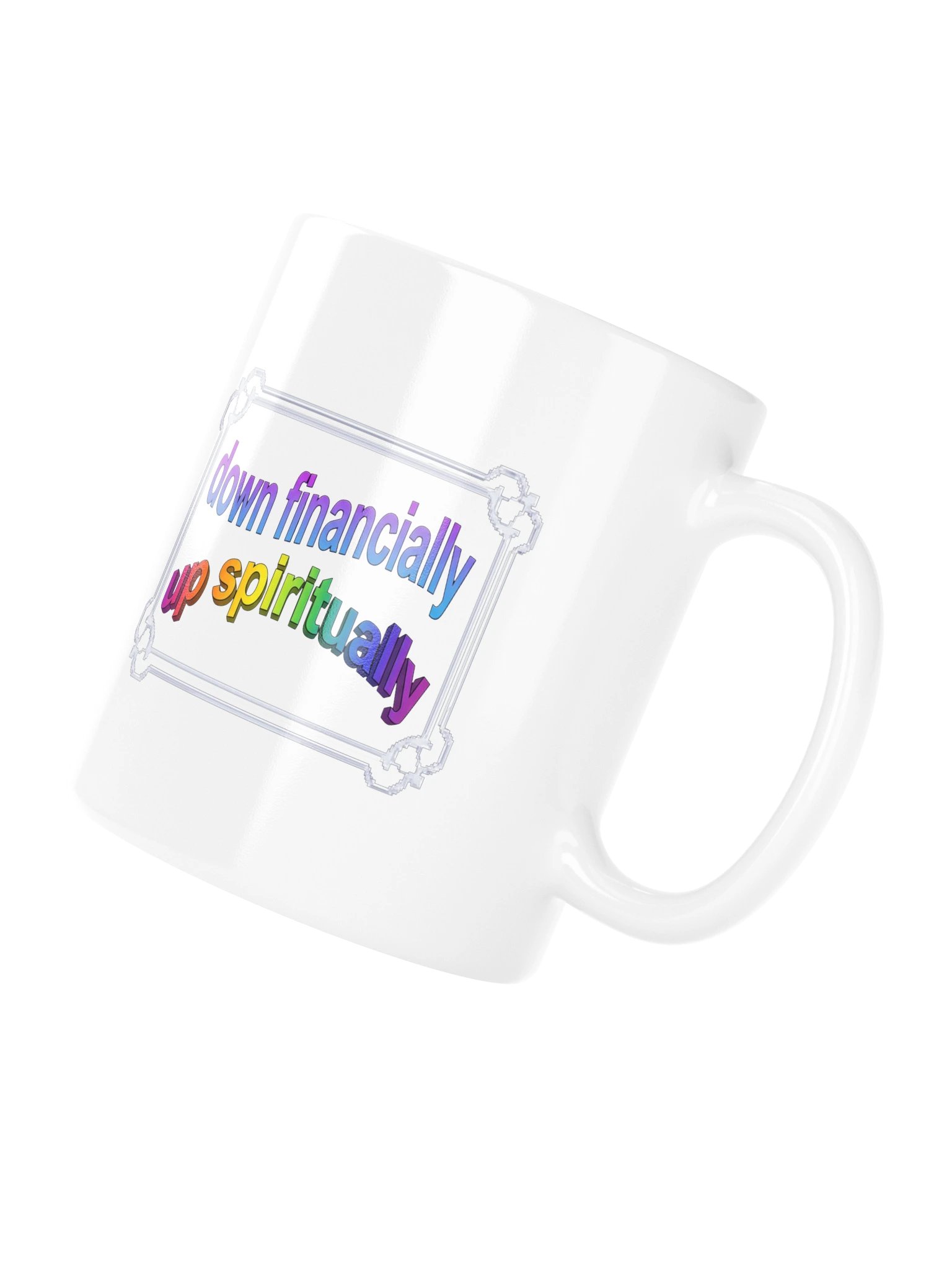 Down Financially Mug product image (4)
