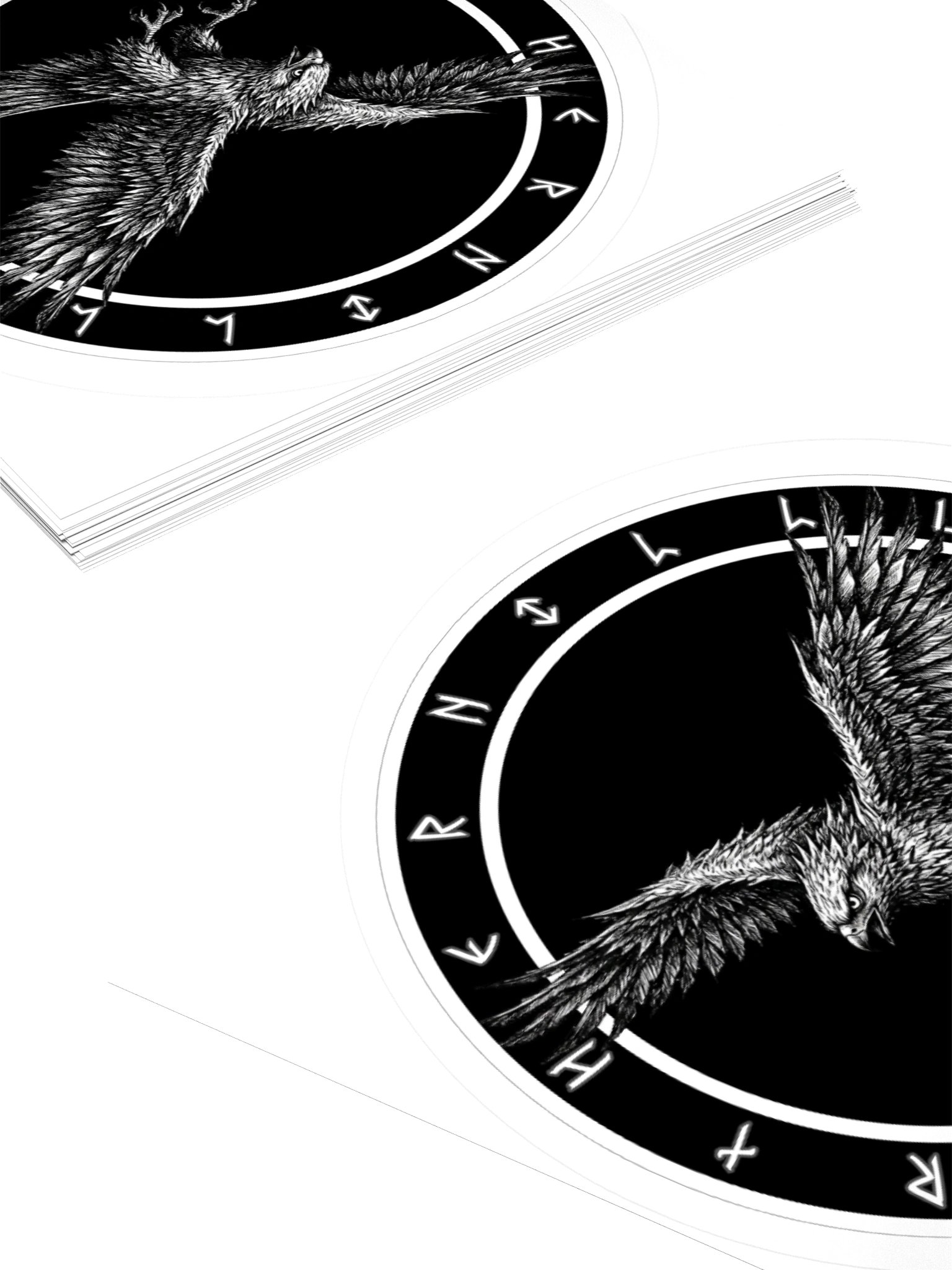 NORTHERN ILLUSIONS - Veðrfölnir Vinyl Sticker product image (10)