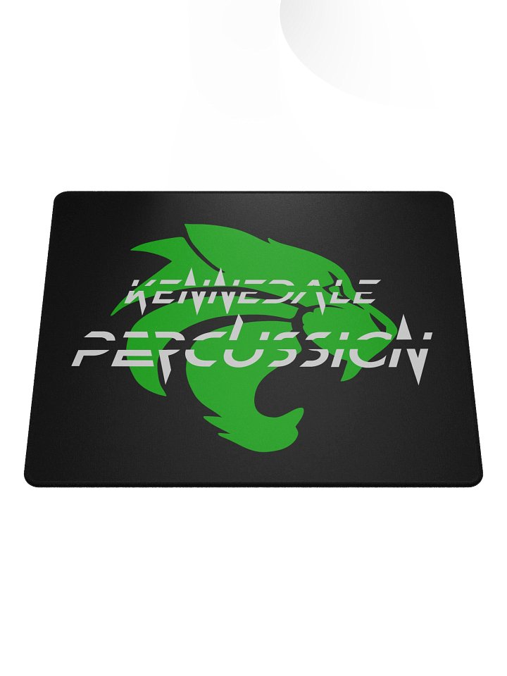 Gaming Mouse Pad with Kennedale Percussion Logo product image (1)
