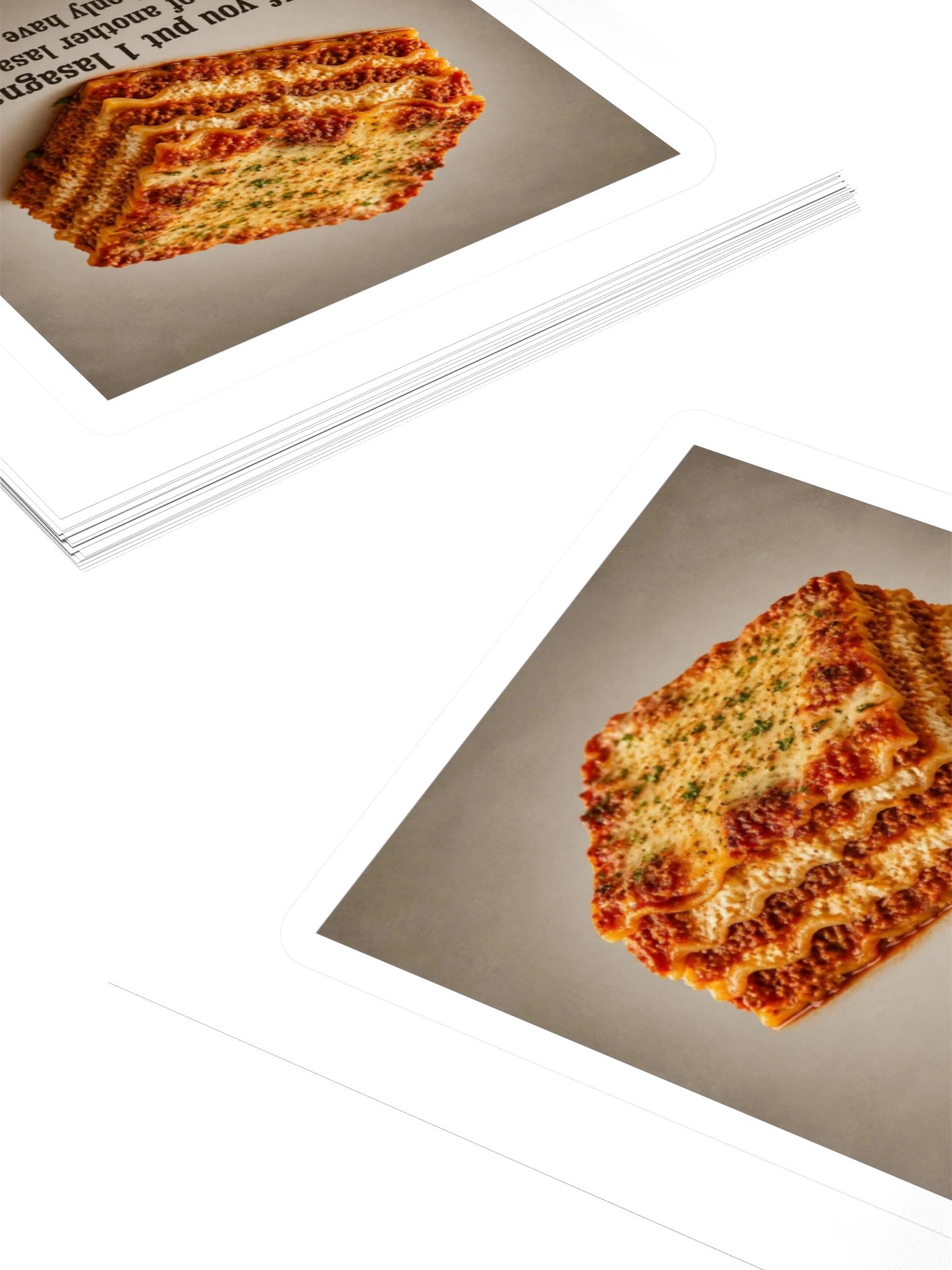"Lasagna" Logic Kiss Cut Stickers product image (15)