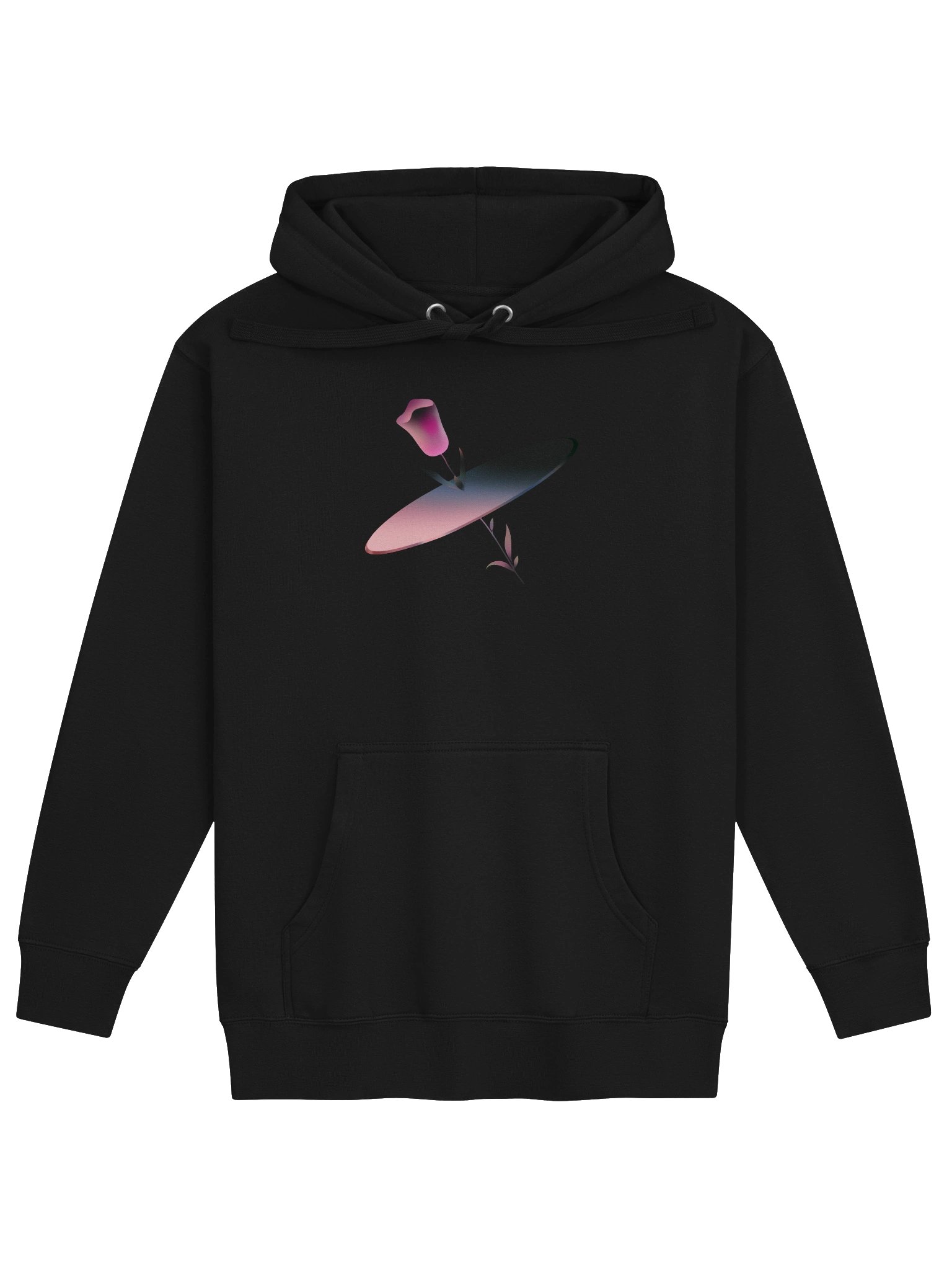 A rose grown from a blade. Soft gradient, sharp meaning. product image (1)