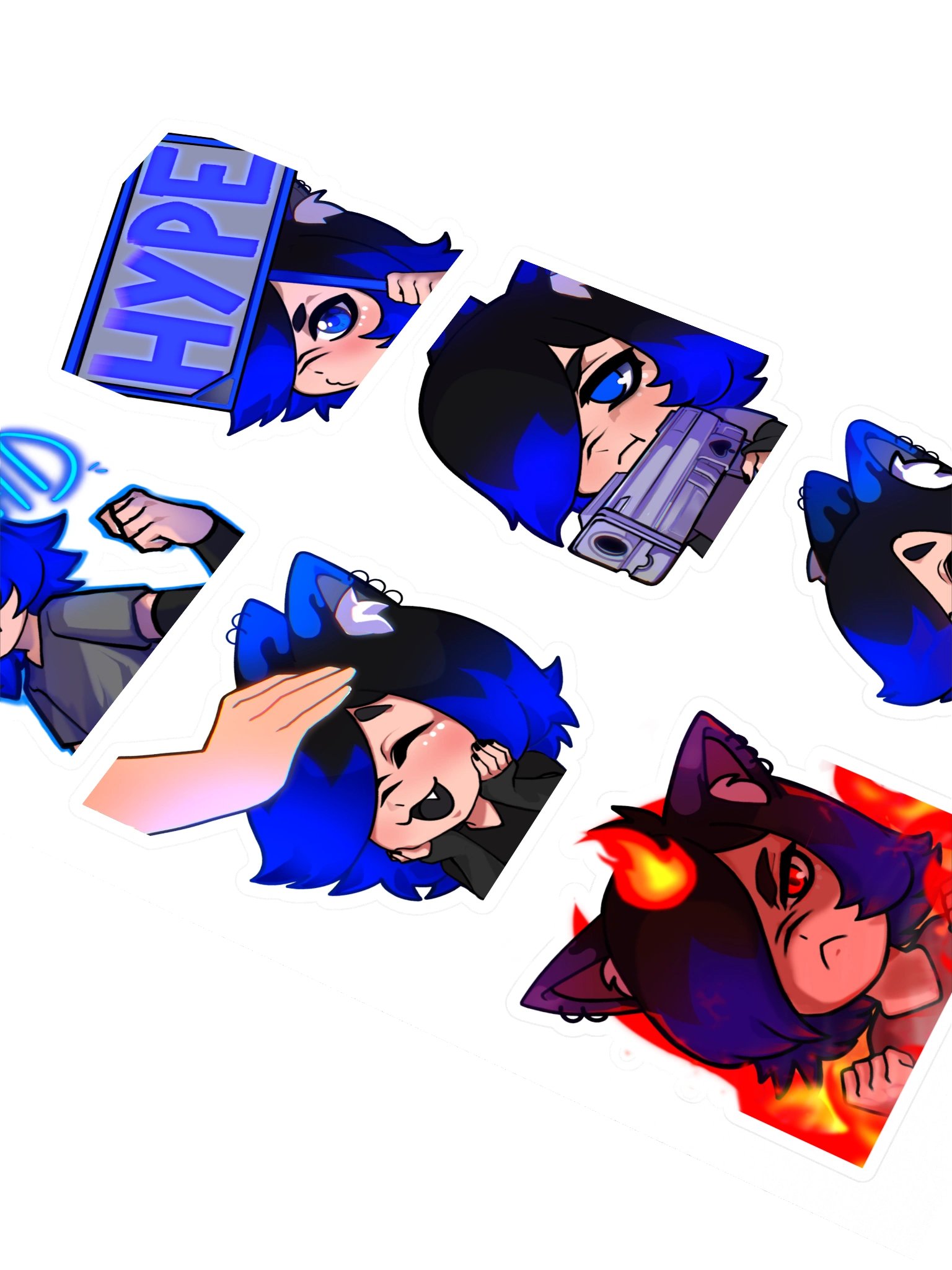 Emote Sticker Sheet 3 product image (2)