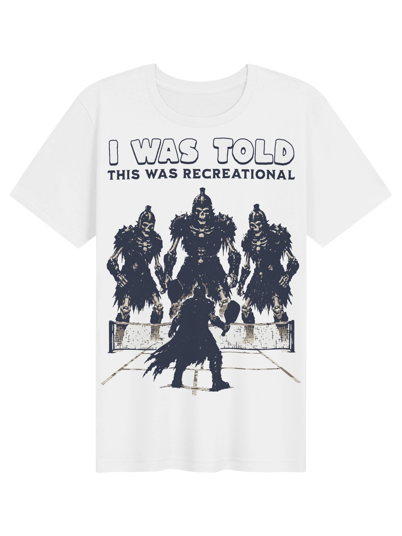 I Was Told This Was Recreational Shirt – Funny Pickleball Tee product image (71)