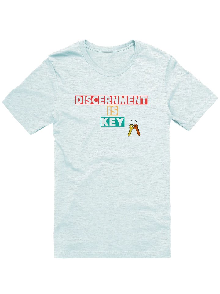 Discernment is key T Shirt product image (31)