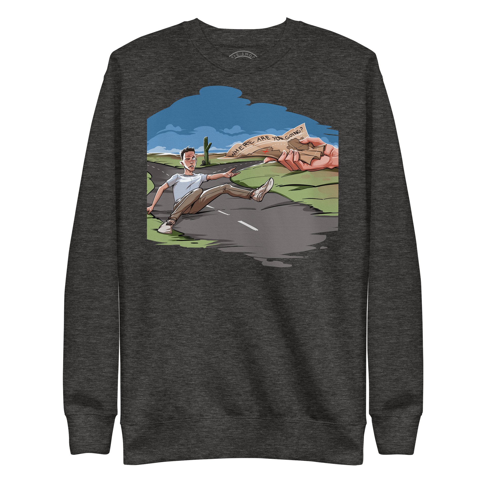 Give That Guy a Map Crewneck product image (1)
