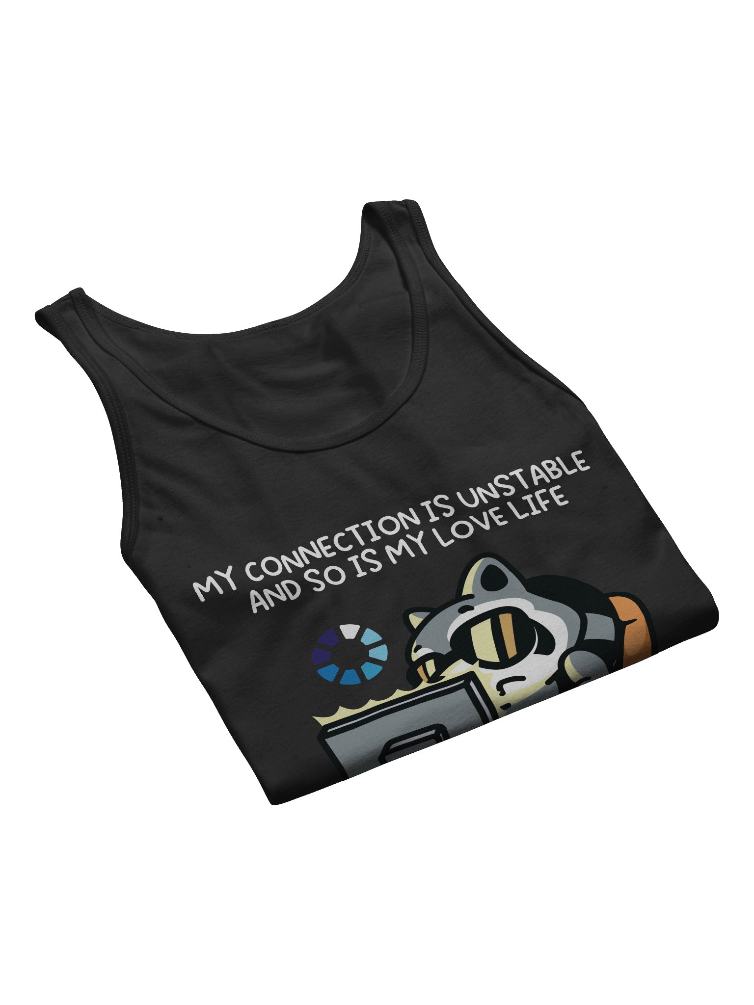 My Connection Is Unstable And So Is My Love Life Men's Athletic Tank product image (7)