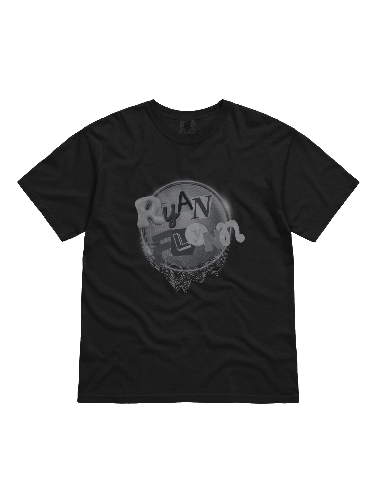 collage tee b&w product image (1)