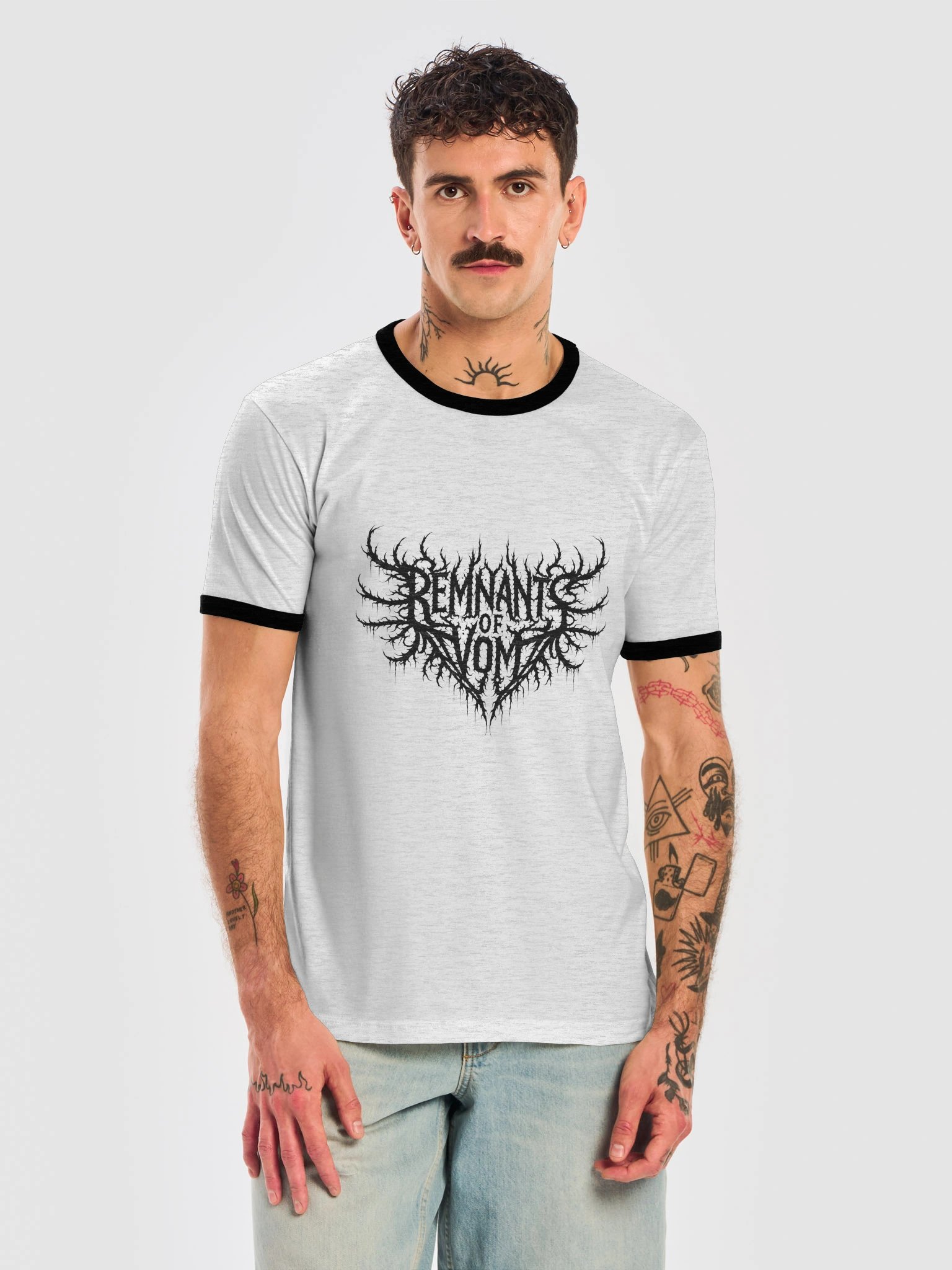Remnants of Vom Black Logo Tee product image (5)
