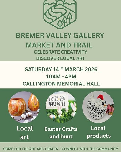 ✨ Get excited! ✨

This Saturday, 14 March, I’ll be setting up a stall at the Bremer Valley Gallery Market and I’d love to see...