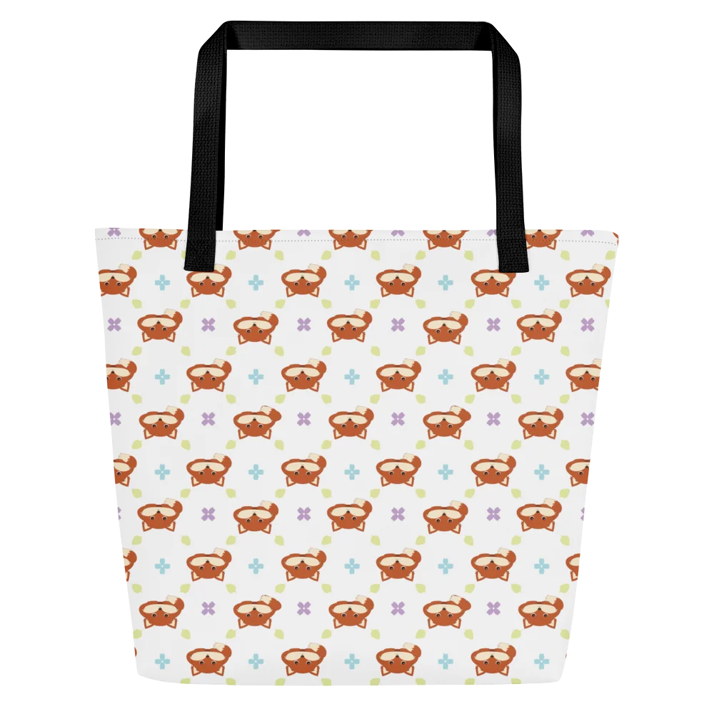 Fox Pattern Tote Bag product image (3)