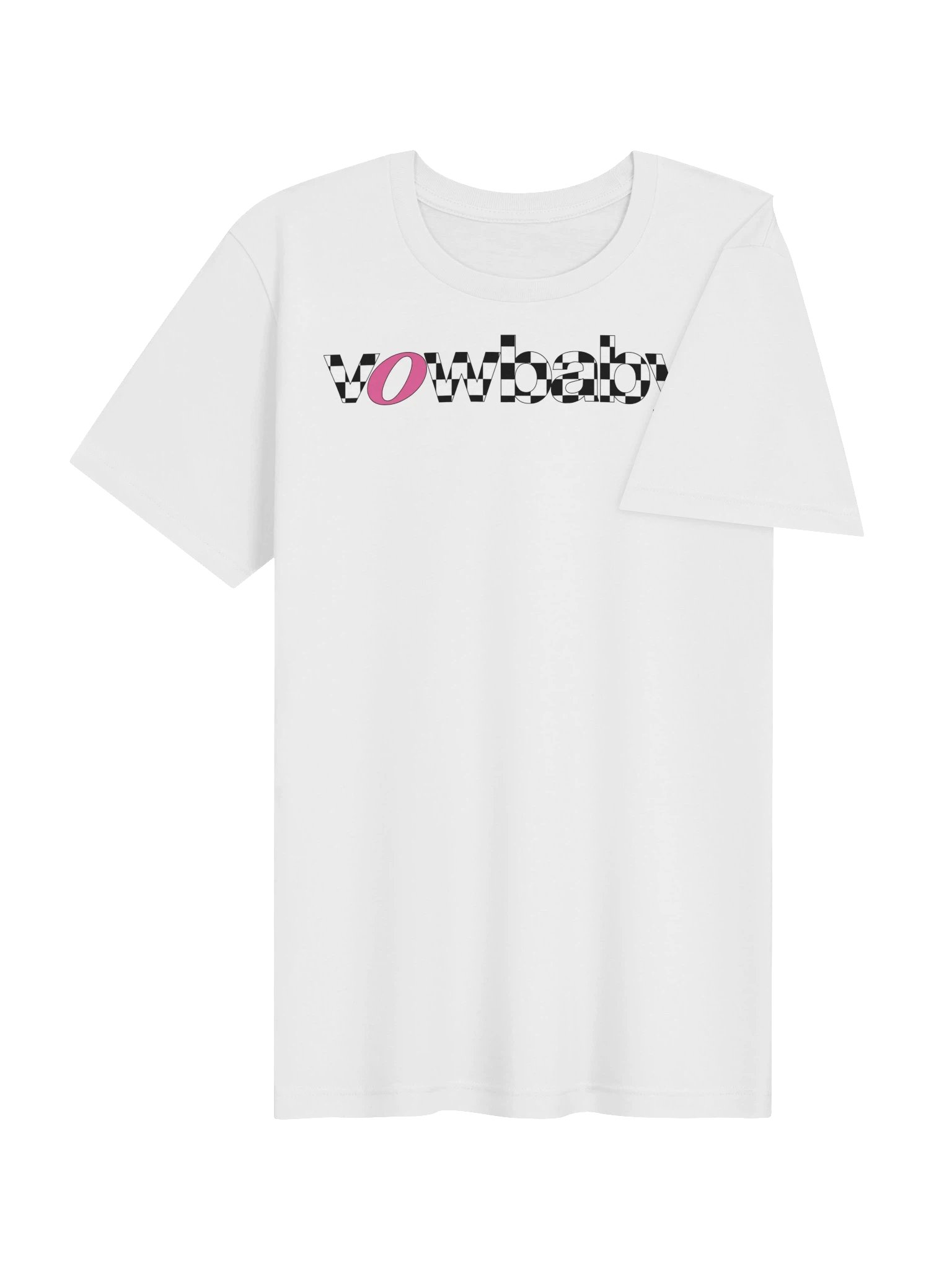 vowbaby Logo Tee · Checkerboard product image (3)