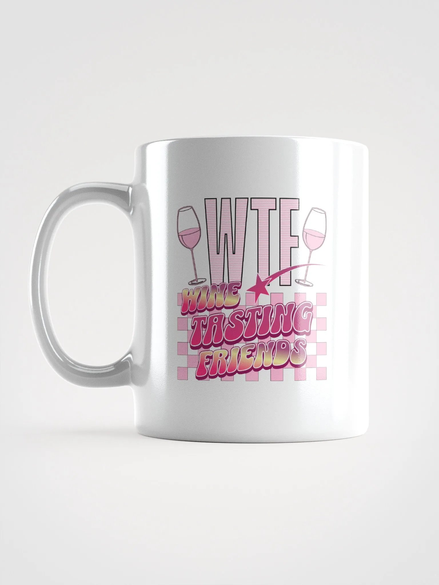 WTF Wine Tasting Friends Mug product image (1)