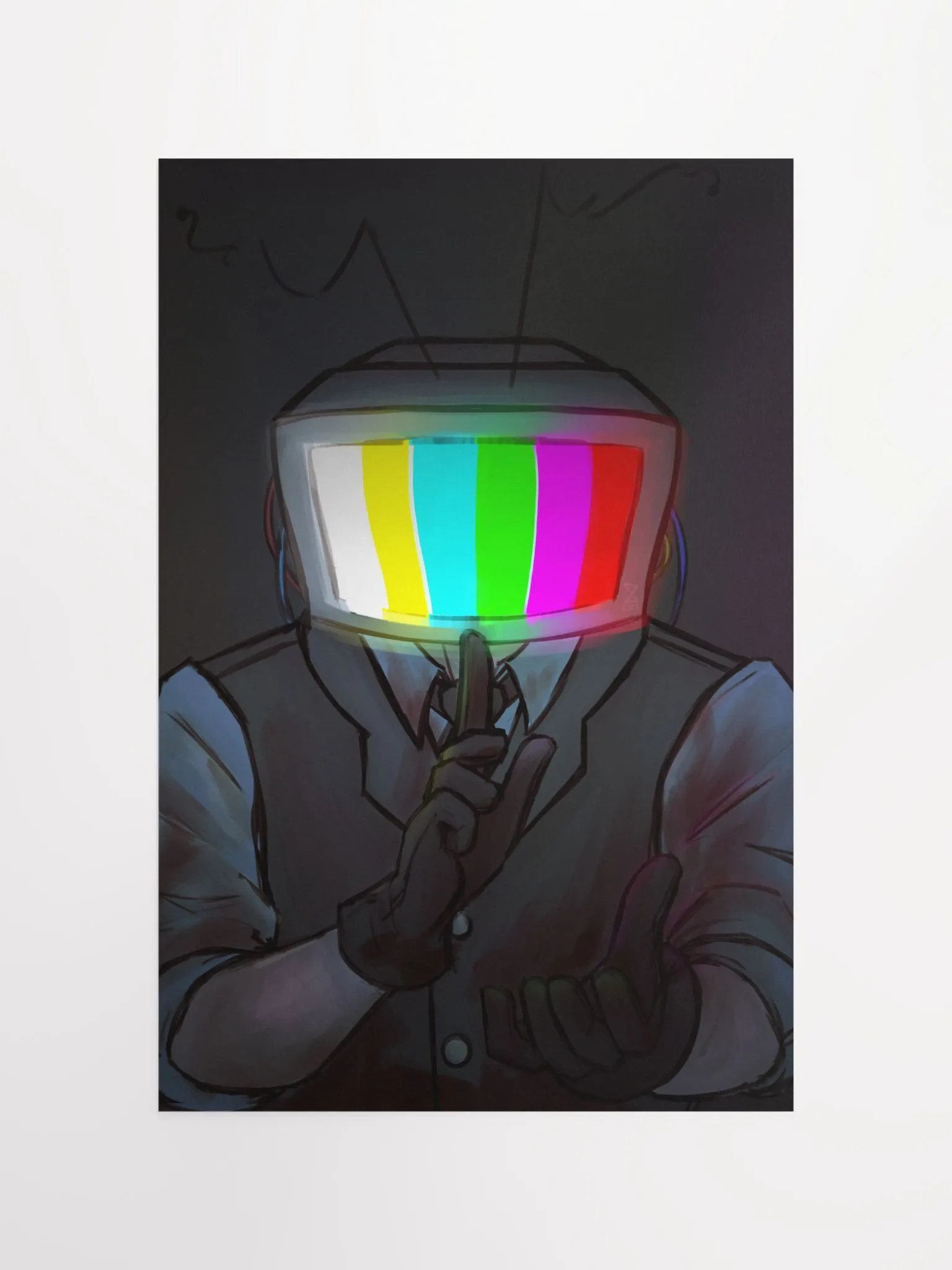 [[HUSH!]] Matte Poster product image (4)