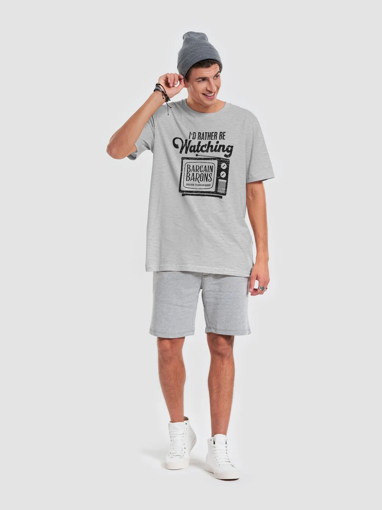 I'D RATHER BE WATCHING BB (Light Crew-Neck) product image (6)