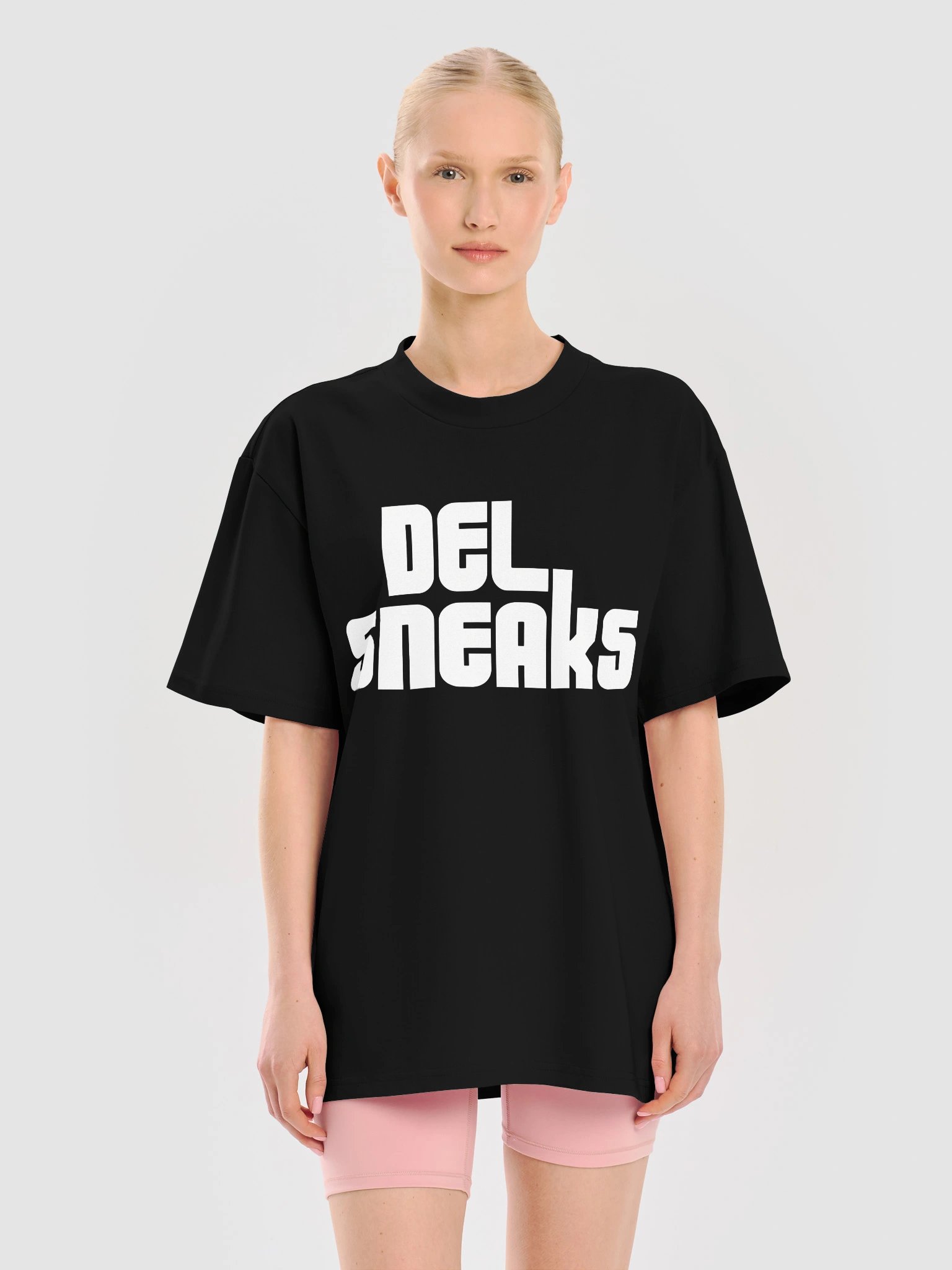 Classic Logo Oversized T-Shirt Black product image (9)