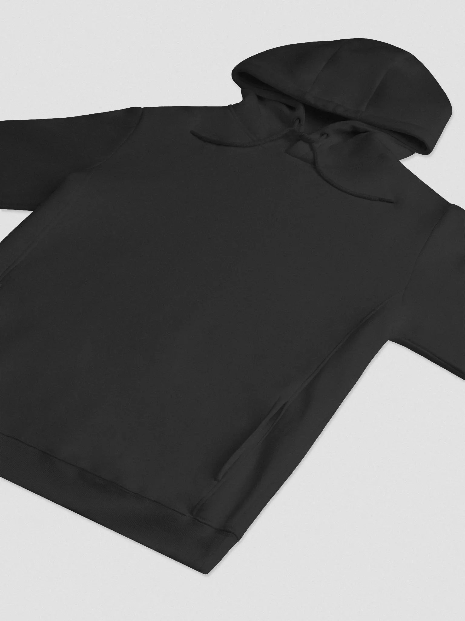 Something Scary Hoodie: Black on Black product image (3)