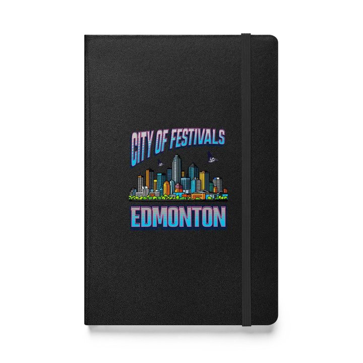 City of Festivals Edmonton Hardcover Notebook product image (1)