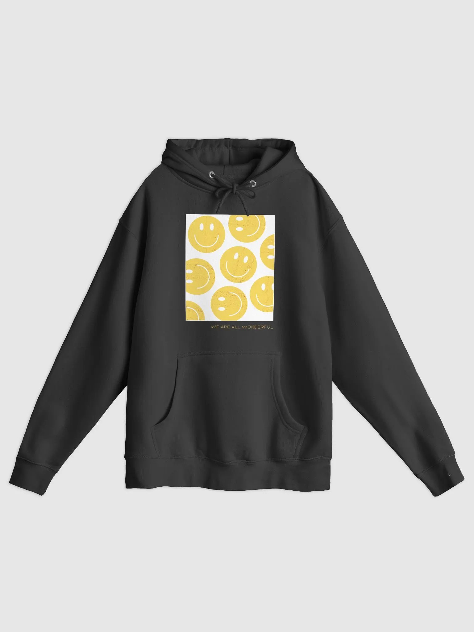 Distressed Smiley Faces Premium Hoodie product image (1)