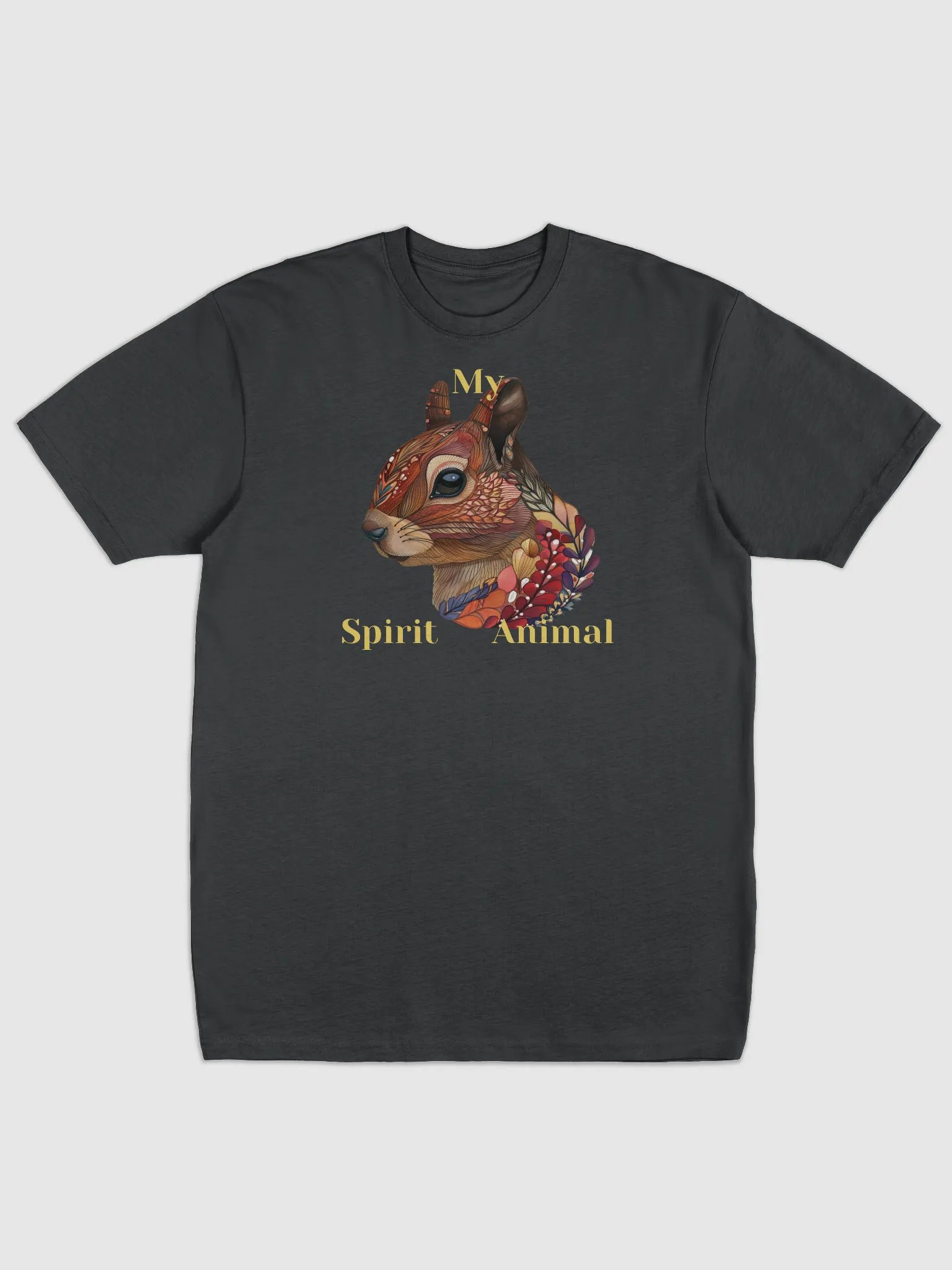 Spirit Animal Squirrel Head Tee product image (1)