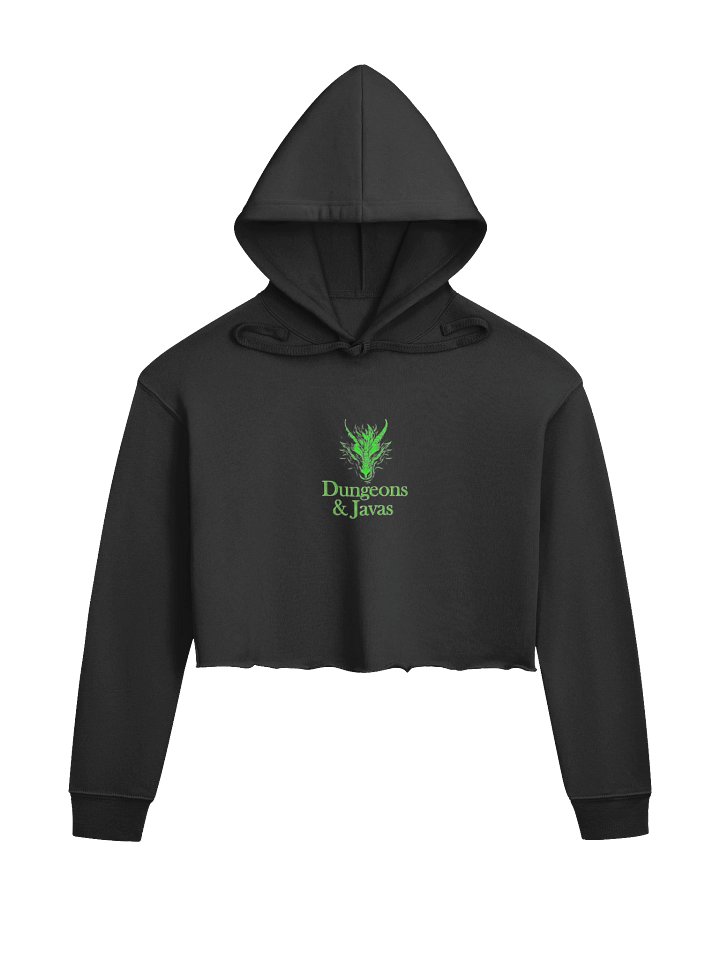 Green Dragon Cropped Hoodie product image (1)